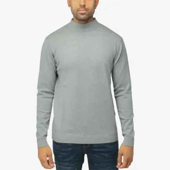 X RAY Men's Soft Slim Fit Turtleneck, Mock Neck Pullover Sweaters for Men(Big & Tall Available) image {15}