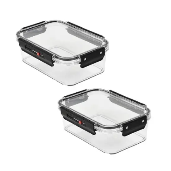 SharpChef Airtight Food Storage Container with Easy locking lids, Date Indicator, Leakproof,BPA-Free (0.45L) image {4}