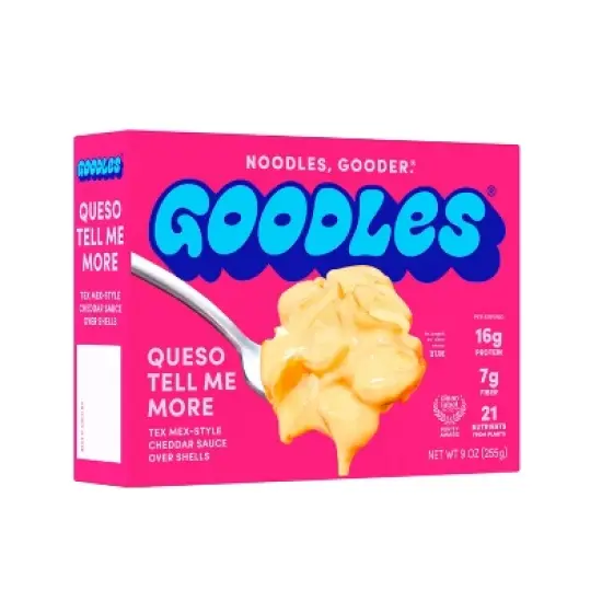 Goodles Deluxe Queso Tell me More White Cheddar Liquid Mac and Cheese - 9oz image {4}