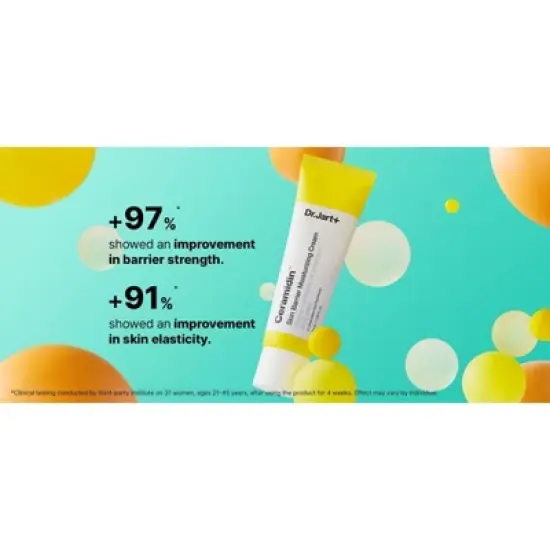 Dr. Jart + Ceramidin Skin Barrier Moisturizing Cream For Dry Skin (1.69 oz) 5 Ceramides for Barrier Strength & Intense Facial Skin Moisture image {6}