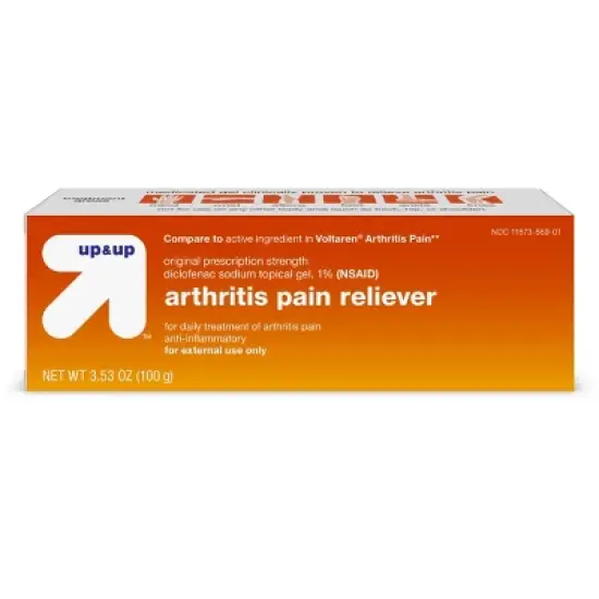 Arthritis Diclofenac Sodium (NSAID) Pain Reliever Gel - up&up&trade; image {6}