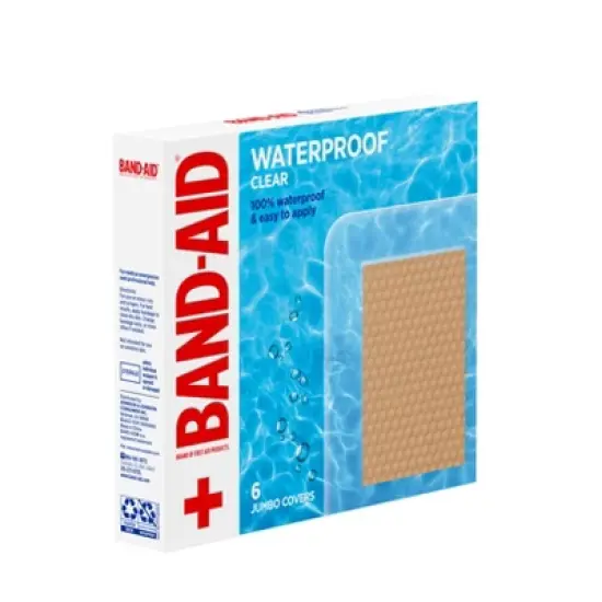 Band-Aid Brand Adhesive Waterproof Bandages - Jumbo - 6ct image {2}