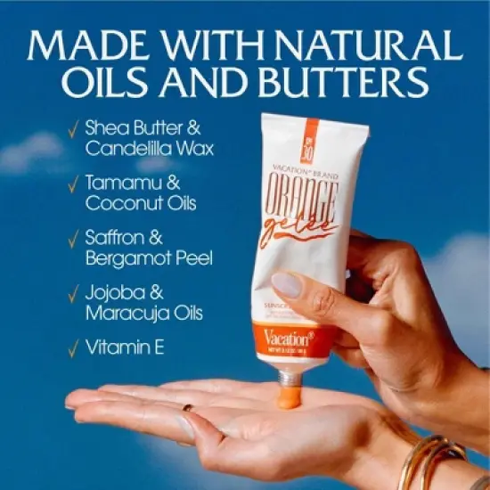Vacation Orange Gelee Sunscreen Gel - SPF 30 - 3.12oz image {2}