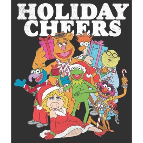 Men's The Muppets Holiday Cheers Sweatshirt image {1}
