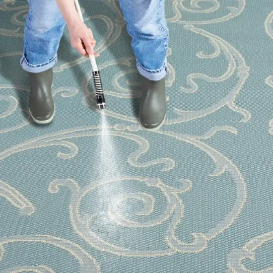 Courtyard CY6108 Power Loomed Indoor and Outdoor Rug - Safavieh image {4}