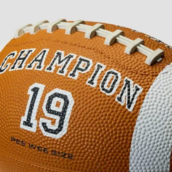 Champion Blitz Football Pee Wee Size Classic Football - Brown image {3}