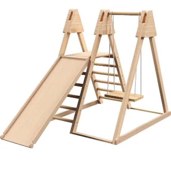 Dexmalle Jungle Gym Playset with Baby Swing image {5}