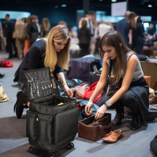 Byootique Rolling Nail Polish Organizer Manicure Storage Case Makeup Trolley image {6}