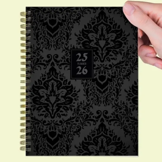 TF Publishing July 2025 - June 2026 Black Velvet Medium Weekly Monthly Planner image {7}
