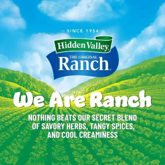 Hidden Valley Original Ranch Salad Dressing & Topping - Gluten Free - 16 fl oz image {6}