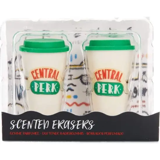 Friends Central Perk Coffee Scented Erasers | Set of 2 image {4}