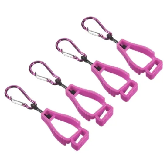 Unique Bargains Wear-Resistant Construction Workshop Prevent Losing Hook Clip 4 Pcs image {5}