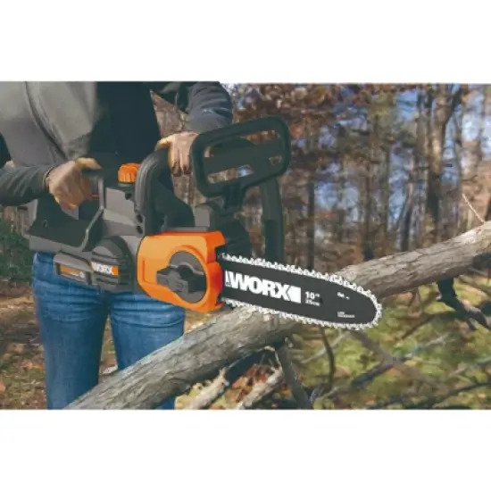 Worx WG915 Power Share 20V 10&rdquo; Chainsaw and Turbine Blower Combo (Battery and Charger Included) image {2}