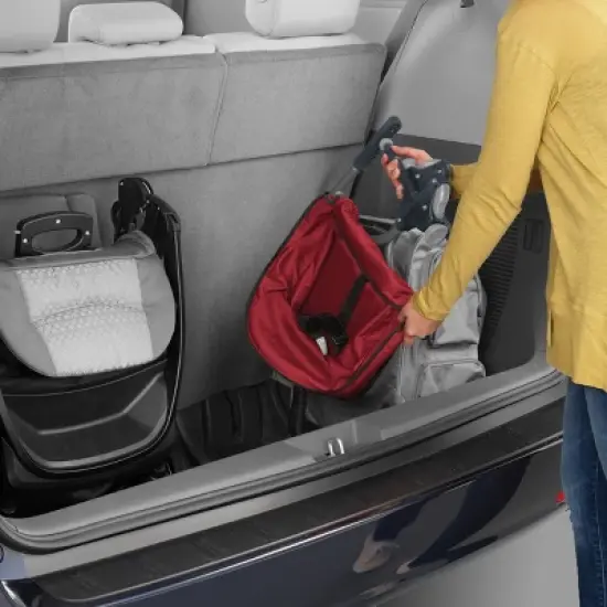 Chicco Caddy Portable Hook-on High Chair - Red image {4}