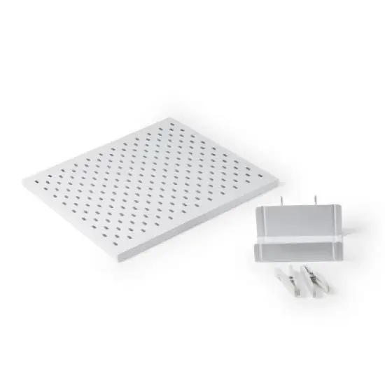 Peg Board Organizer with Accessories White - Bullseye's Playground&trade; image {3}