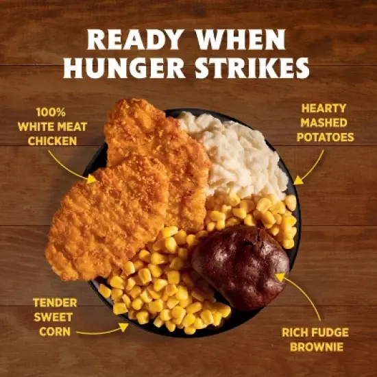 Hungry-Man Frozen Boneless Fried Chicken Dinner - 16oz image {3}