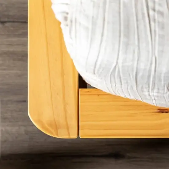 Boho Solid Wood King Platform Bed - Saracina Home image {13}