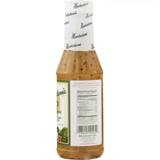 Hendrickson's Original Sweet Vinegar and Olive Oil - Case of 6/16 oz image {3}
