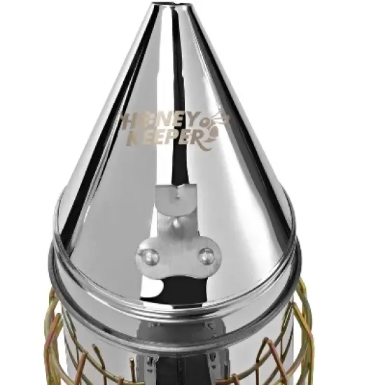 Honey Keeper Bee Hive Smoker Stainless Steel with Heat Shield Beekeeping Beehive Equipment image {2}