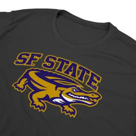 Men's Campus Lab San Francisco State University Men's Sport Active T-Shirt Primary Logo image {4}