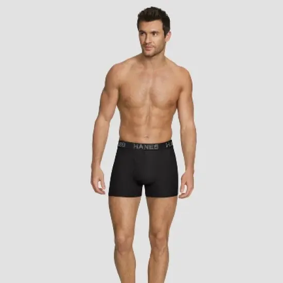 Hanes Premium Men's 3pk Trunks with Anti Chafing Total Support Pouch image {4}