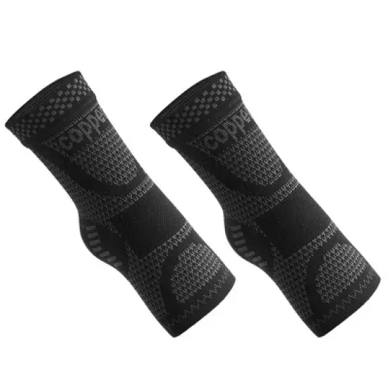 Unique Bargains Ankle Brace Sleeve Achilles Tendon Support Ankle Compression Sleeve Socks 1 Pair image {3}