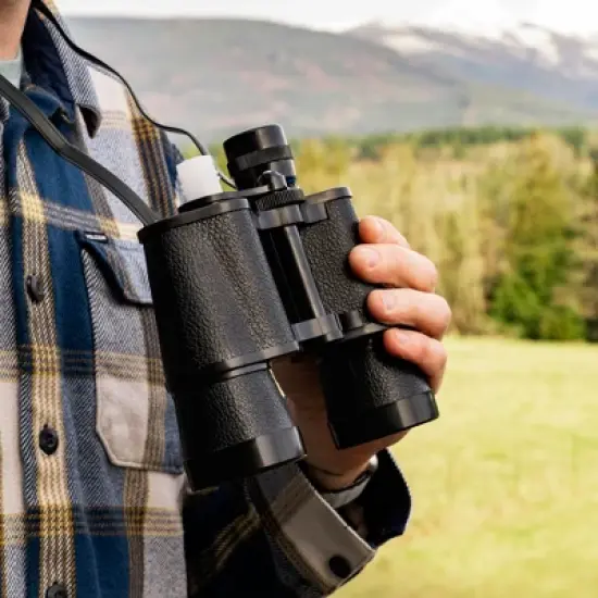 True Binocular Flask - Gameday Hidden Flask -  Secret Alcohol Container - Black Secret Flask 16oz Set of 1 image {3}
