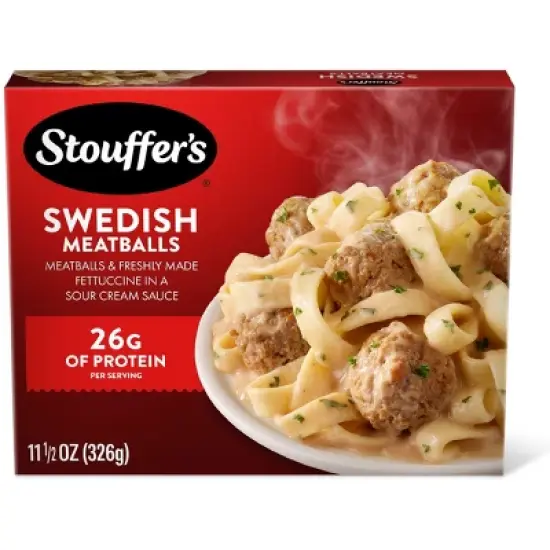 Stouffer's Swedish Meatballs Frozen Meal - 11.5oz image {9}
