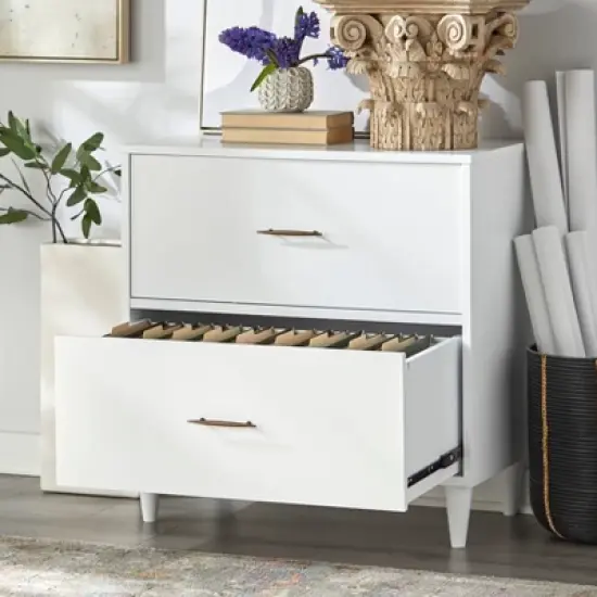 Ana 2 Drawer File Cabinet - Lifestorey image {2}