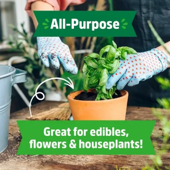 Back to the Roots 6qt Organic Potting Mix All Purpose: OMRI Certified, for Patio & Garden image {4}