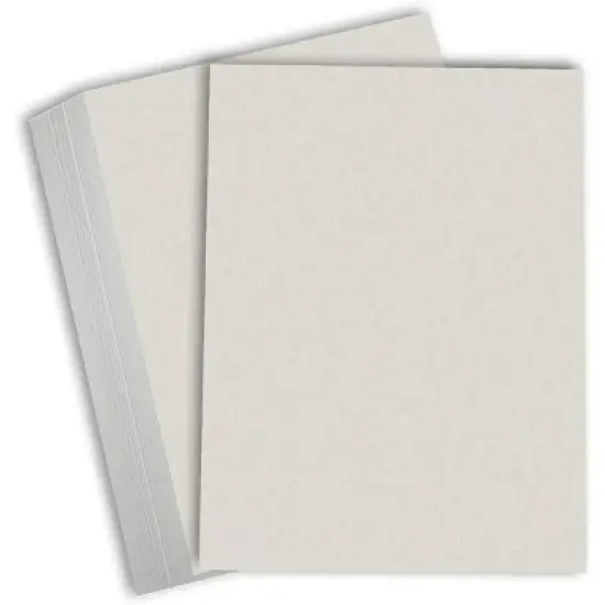 Hamilco Colored Cardstock Paper Gray Bristol Vellum Card Stock for Scrapbook Craft 8" x 10" - 67lb Cover for Printer - 50 Pack image {6}