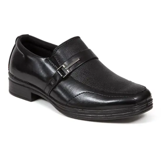 Deer Stags Boys' Bold Dress Comfort Slip-on Loafer image {14}