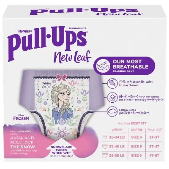 Pull-Ups New Leaf Girls' Disney Frozen Training Pants &ndash; (Select Size and Count) image {1}