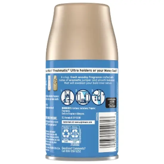 Glade Automatic Spray Air Freshener Refill - Juniper & Teak - 6.2oz image {2}