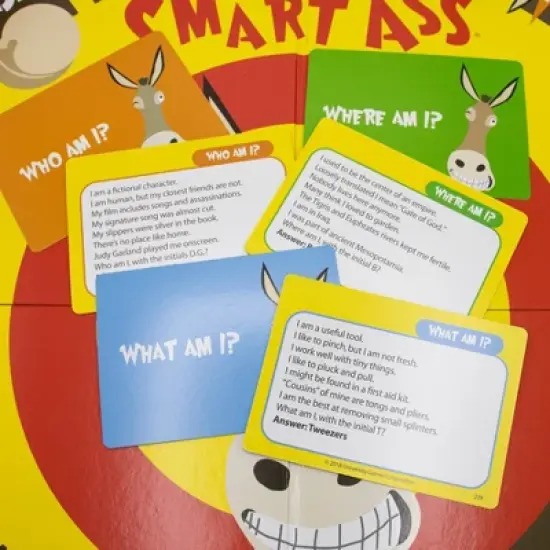 Smart Ass Trivia Board Game image {3}