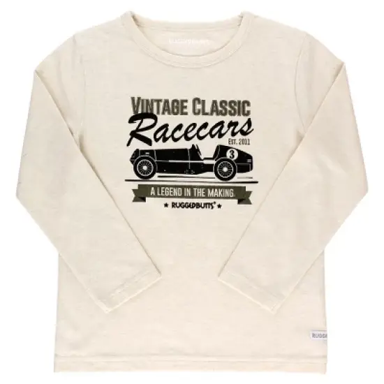 RuggedButts Vintage Race Cars Graphic Tee image {6}