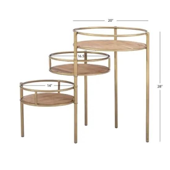 Asprey 3 Tier Plant Stand - Powell Company image {12}