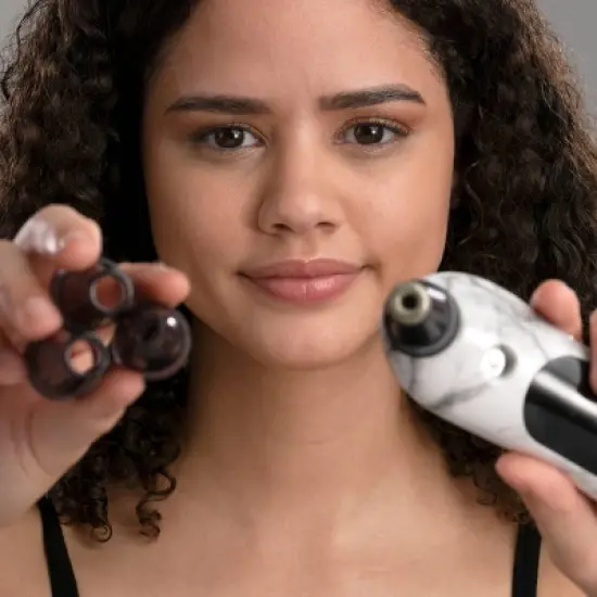 Spa Sciences BELLA 3-in-1 Diamond Tip Microdermabrasion System, with Nano Mist & Pore Extraction image {7}