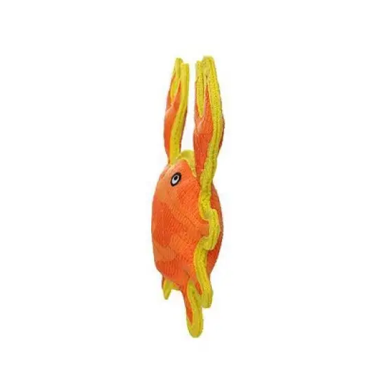 DuraForce Crab Dog Toy  - Orange image {2}