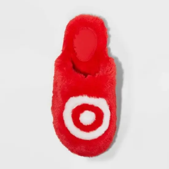Adult Bullseye Scuff Slippers - Wondershop&trade; Red image {2}