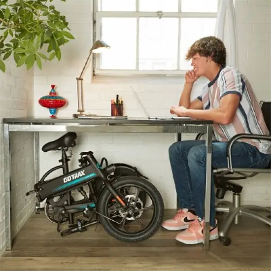 GOTRAX EBE1 16'' Step Over Electric Bike - Black image {8}