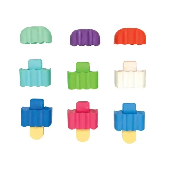Geddes Scented 3D Ice Cream Bar Erasers - 48 per bag image {3}