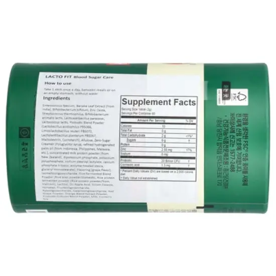 Lactofit Probiotic, Blood Sugar Care, 60 Sticks, (2 g) Each image {1}
