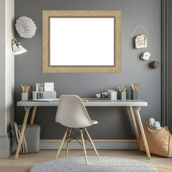 Amanti Art Astor Black Framed Dry Erase Magnetic Board image {8}