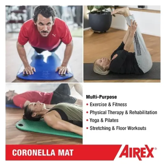 Airex Coronella Ultra Cushioned Closed Cell Foam Workout Fitness Mat image {2}