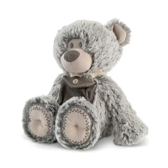 DEMDACO Gray Pocket Prayer Bear 11" image {2}