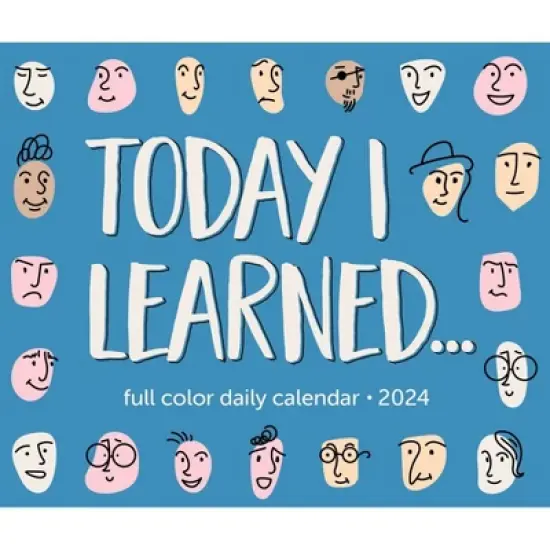 Willow Creek Press 2024 Daily Desk Calendar 5.2"x6.2" Today I Learned image {4}