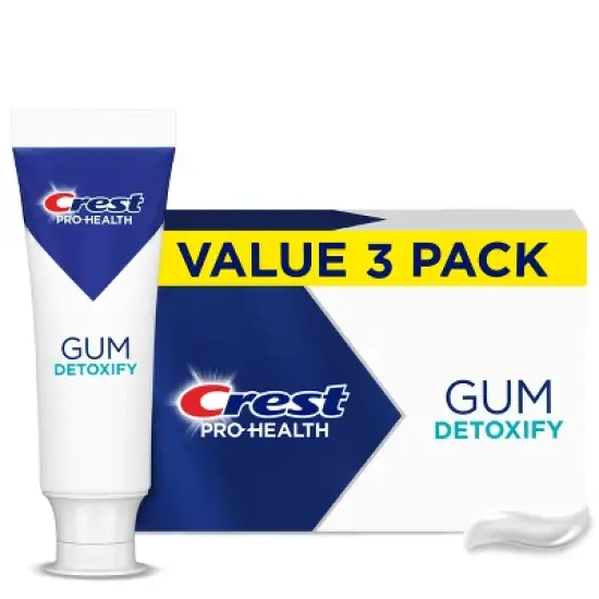 Crest Pro-Health Gum Detoxify Deep Clean Toothpaste - 4.8oz/3pk image {7}
