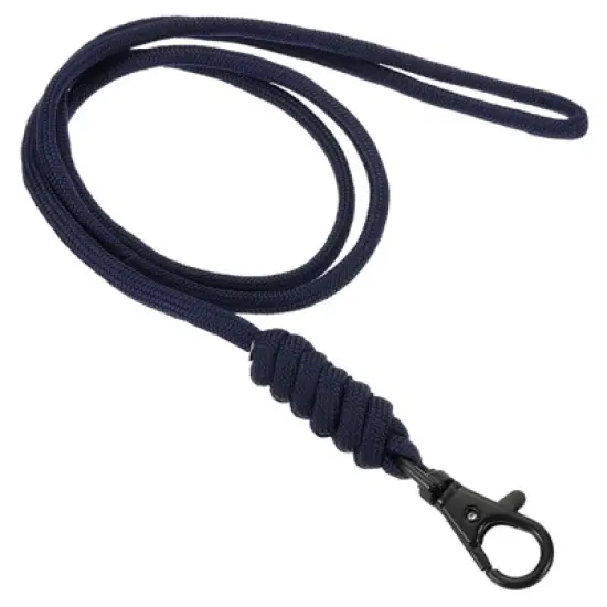 Unique Bargains Polyester Wear-resistant Lightweight ID Card Neck Lanyard with Hook image {7}
