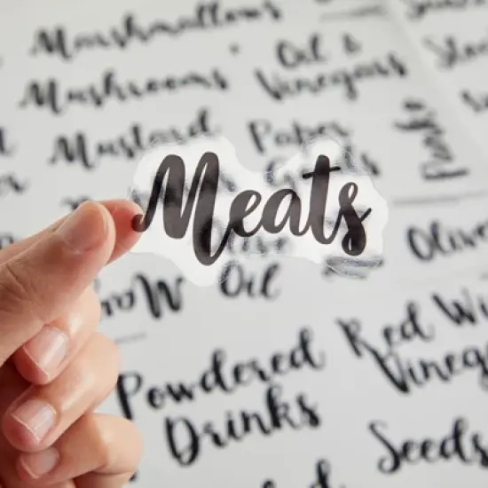 Talented Kitchen 155 Pack Kitchen Pantry Labels for Food Container Organization, Fridge Storage Labels Sticker for Jar and Canisters image {2}